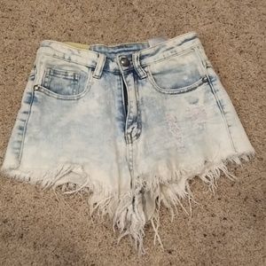 Denim shorts by Machine size small